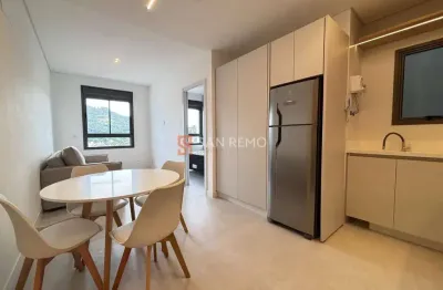 Apartamento com 1 quarto para alugar na rua júlio d'acia barreto, 199, carvoeira, florianópolis, 33 m2 por r$ 3.500