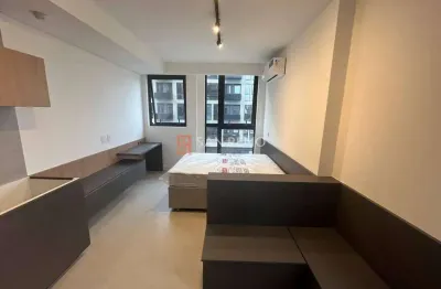 Apartamento com 1 quarto para alugar na rua professora maria flora pausewang, 137, trindade, florianópolis, 32 m2 por r$ 3.500