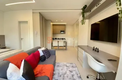 Apartamento com 1 quarto para alugar na rua júlio d'acia barreto, 199, carvoeira, florianópolis, 33 m2 por r$ 3.500