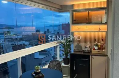 Apartamento com 3 quartos para alugar na Rua Manoel Loureiro, 257, Barreiros, São José, 92 m2 por R$ 7.000