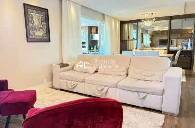 Apartamento padrão 131m2, 3 quartos, 1 suíte, 2 vagas.