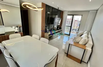 Lindo apartamento recém mobiliado , com 3 quartos e sacada, recém mobiliado