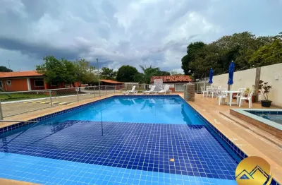 Chalé à venda em caldas novas – condomínio fechado com lazer completo!