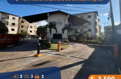 Aluga-se apartamento de 3 quartos no condomínio juliana 3  segunda etapa