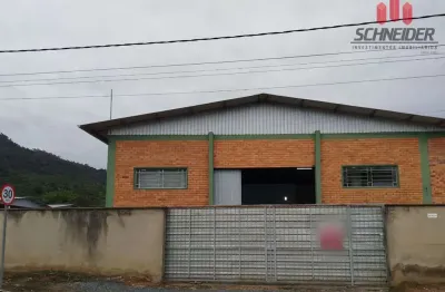 Galpão para alugar no bairro rio morto em indaial/sc