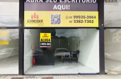 Sala comercial para alugar no bairro nações em indaial/sc
