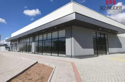 Sala comercial para alugar no bairro warnow em indaial/sc