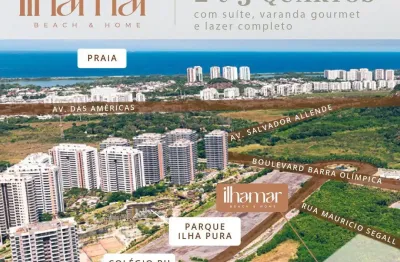 Ilhamar Beach & Home na Barra Olímpica à 10 minutos da praia.