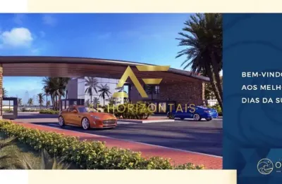 Lote (repasse) no condomínio ocean ville, com 503 m², em frente à praia.
