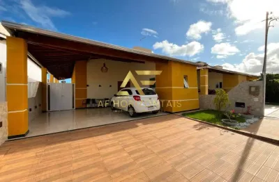 Casa no condomínio summerville residence (aruana), com 3 quartos, dce e energia solar..