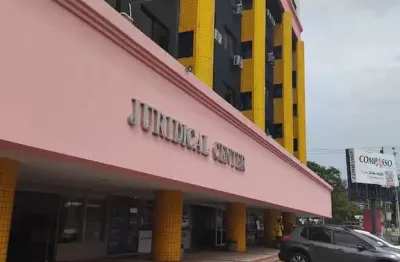 Sala comercial com 3 salas para alugar na avenida washington soares, 1400, engenheiro luciano cavalcante, fortaleza por r$ 4.100