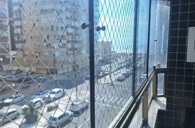 Apartamento de frente com vista liberada na av. central de capão da canoa