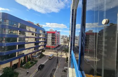 Oportunidade única! 3dorm. c/ ar e sacada de frente no coração de capão da canoa