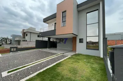 Sobrado à venda em paulínia, parque brasil 500, com 4 suítes, com 265 m², residencial royal garden