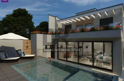 Sobrado à venda em campinas, swiss park, com 4 suítes, com 248 m².