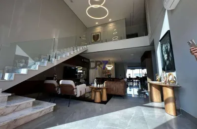 Sobrado para alugar em Campinas, Loteamento Residencial Arborais, com 3 suítes, com 349 m²