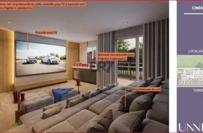 Apartamento à venda em campinas, mansões santo antônio, com 2 quartos, com 44 m², unni mansões