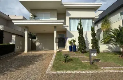 Casa à venda em paulínia, parque brasil 500, com 4 suítes, com 450 m², condominio villa lobos