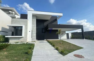 Casa à venda em campinas, swiss park, com 3 suítes, com 229 m², condomínio basel