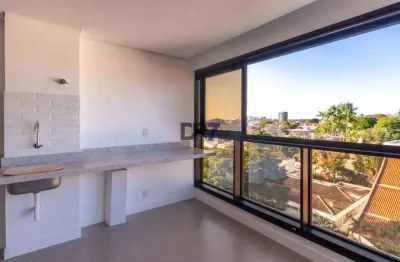 Apartamento à venda em campinas, nova campinas, com 1 quarto, com 47.64 m², condomínio halma