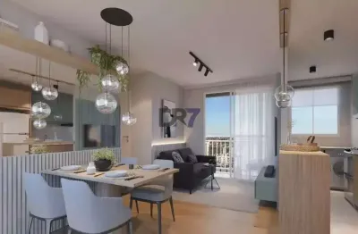 Apartamento à venda em campinas, vila palácios, com 1 quarto, com 40.58 m², seleto amoreiras