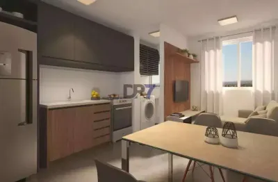 Apartamento à venda em campinas, parque cidade campinas, com 2 quartos, com 36.86 m²