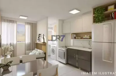 Apartamento à venda em campinas, parque residencial vila união, com 2 quartos, com 36.87 m²