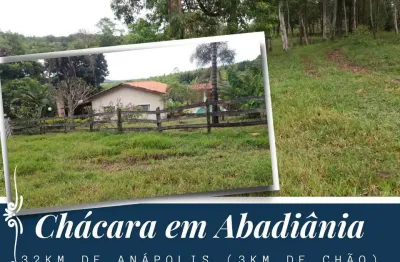 Chácara / sítio com 3 quartos à venda na zona rural, setor de chácaras, 10, zona rural, abadiânia por r$ 1.100.000