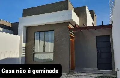 Casa totalmente individual, com 3 quartos, 2 banheiros, localizada no novo centro, santa luzia.