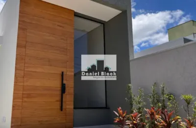 Casa à venda em Vespasiano, no bairro Célvia, um imóvel que une modernidade, conforto e sofisticação em cada detalhe do projeto.