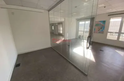 Locação de conjunto comercial, 4 salas, 4 vagas de garagem, barra funda, sp
