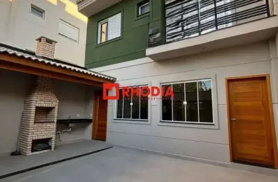Sobrado novo à venda com 115m² ,03 dormitórios ,02 vagas vila pauliceia z norte sp