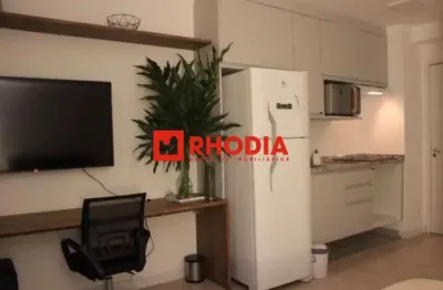 Studio mobiliado 25 m² para locação nos jardins - r$ 3.700 c/ condomínio e iptu
