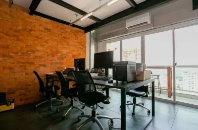 Sala comercial à venda com 80m² , 01 vg no office design santana zona norte sp