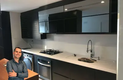 Apartamento mobiliado 2 dormitórios com suíte no pagani – palhoça/sc