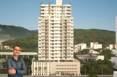 Apartamento 2 dormintórios sendo 1 suíte | area de lazer completa - pedra branca - palhoça/sc