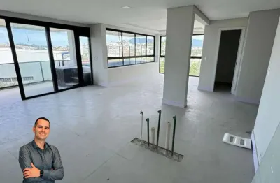 Apartamento à venda, 3 suítes e lavabo, vista livre - pedra branca - palhoça/sc