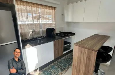 Sobrado mobiliado com 2 suítes no residencial nona – aririu da formiga | palhoça/sc
