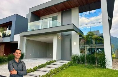 Casa alto padrão à venda no condomínio reserva da pedra – pedra branca | palhoça/sc