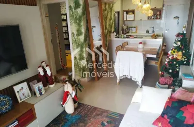 Apartamento mobiliado , 1 suíte + 1 dormitório à venda, 74 m² por r$ 730.000 - são joão - itajaí/sc