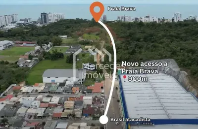 Casa com 1 suíte + 2  - 900 metros da praia à venda, 120 m² por r$ 850.000 - praia brava - itajaí/s