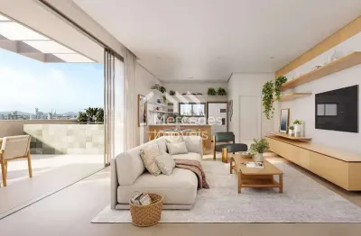 Apartamento com 1 suíte + 2 dormitórios à venda, praia brava de itajaí, itajaí, sc