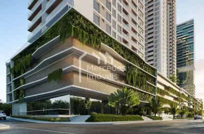 Apartamento com 1 suíte + 2 dormitórios, 110 m² - praia brava - itajaí/sc