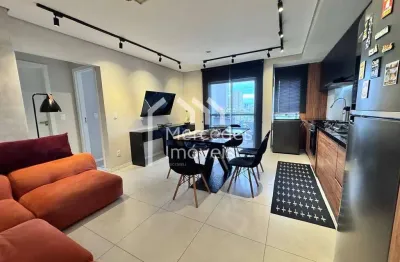 Apartamento mobiliado com 1 suíte + 1 dormitório à venda, vila operária, itajaí, sc