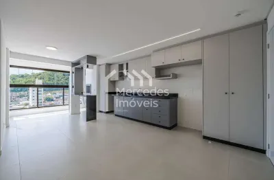 Apartamento semimobiliado 1 suite + 1 dormitorio  para locação, centro, itajaí, sc