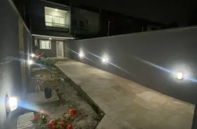 Casa com 3 quartos e 3 vagas no parque santa rosa, fortaleza/ce