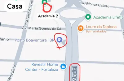Uma casa duplex, com 6 vagas, 3 quartos (sendo 2 suítes), do lado da av. godofredo maciel, próximo ao posto boa ventura, boa ventura mall, max forma, torre da guarda municipal, em mondubim, fortaleza/