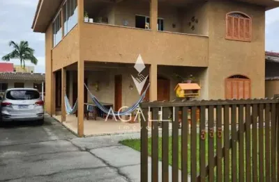 Sobrado com 5 dormitórios à venda, balneário junara, matinhos - pr