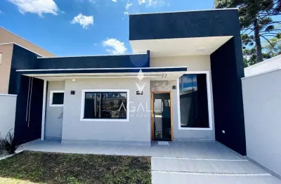 Casa com 3 dormitórios à venda, eucaliptos  , fazenda rio grande - pr