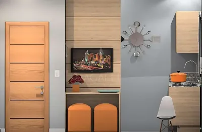 Apartamento com 1 quarto à venda no Cajuru, Curitiba 